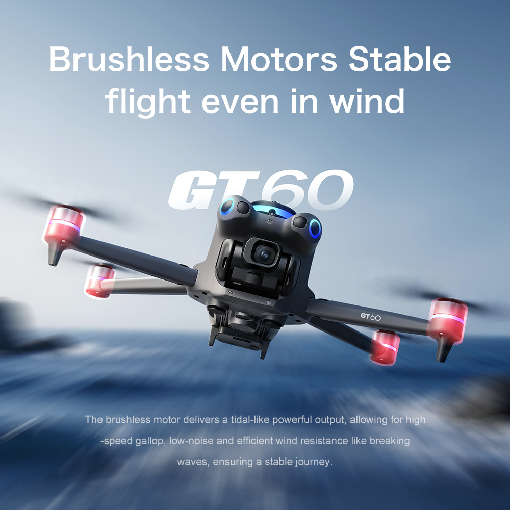 โดรนรุ่นใหม่ GT60 มินิโดรน กล้ - Drone Camera Night Vision บทวิจารณ์และราคา