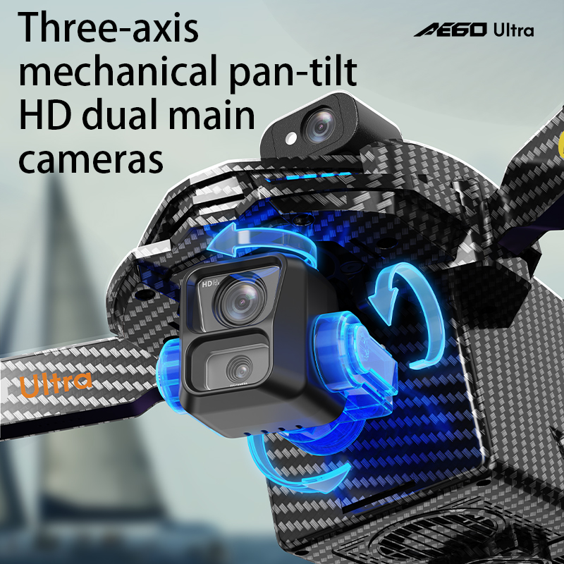 โดรน AE60 GPS ระดับมืออาชีพ กล - Drone Camera Night Vision บทวิจารณ์และราคา