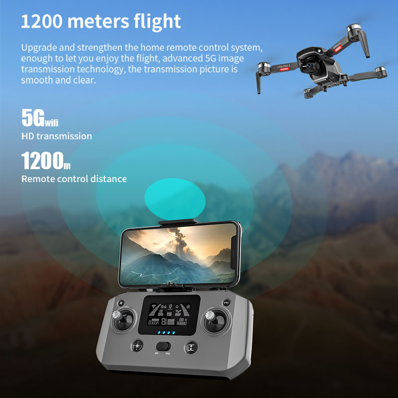 L106 Pro 3 Drone 5G WIFI FPV G - Drone Camera With Gimbal บทวิจารณ์และราคา