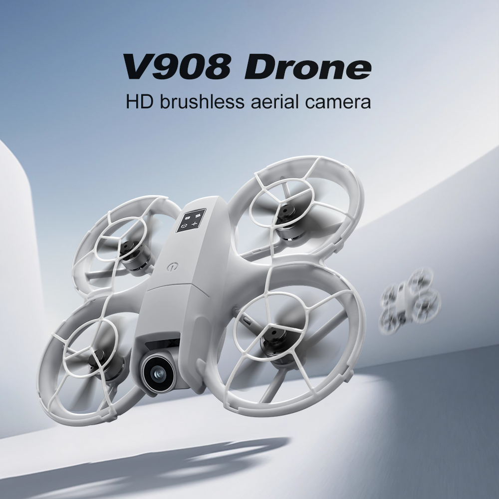 โดรน GPS รุ่นดั้งเดิม V908 แบบ - Drone Camera Hd บทวิจารณ์และราคา